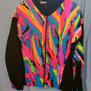 Retro windbreaker